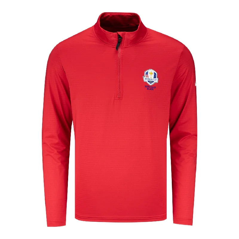 Nike 2025 Ryder Cup Victory Half Zip in University Red