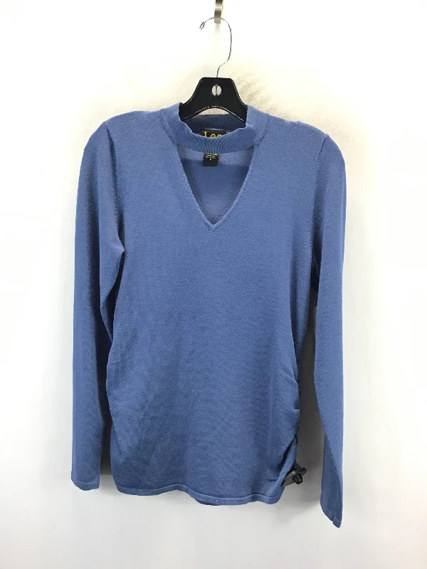 Sweater By Lee In Blue, Size: S