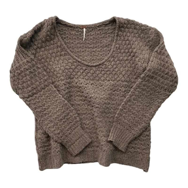 Sweater By Free People In Brown, Size: M