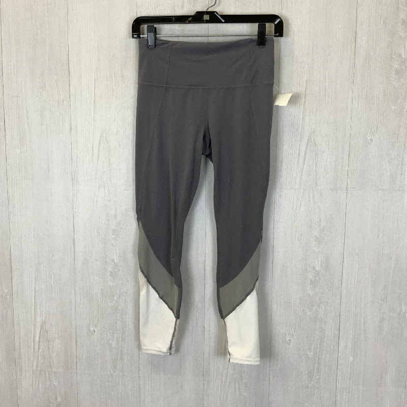 Athletic Leggings By Athleta In Grey, Size: S