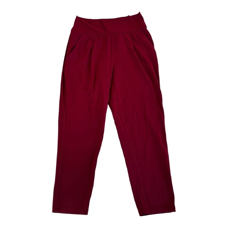 Athletic Pants By Athleta In Red, Size: S