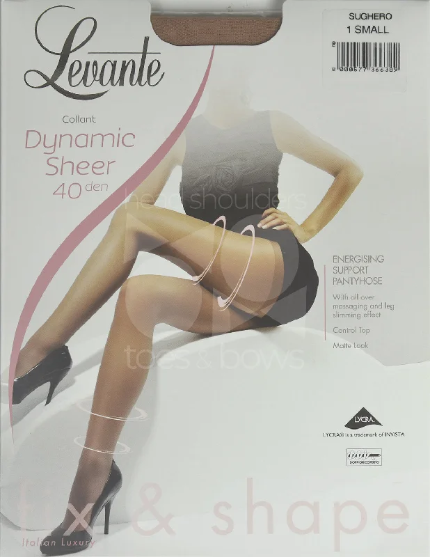 Levante Dynamic Sheer 40 Denier Stockings - Sughero