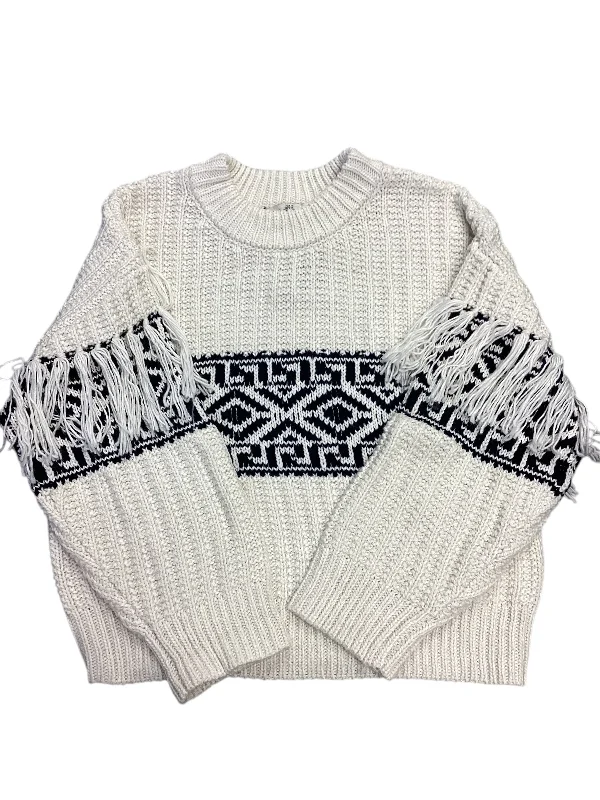 Sweater By Dex In Cream, Size: M