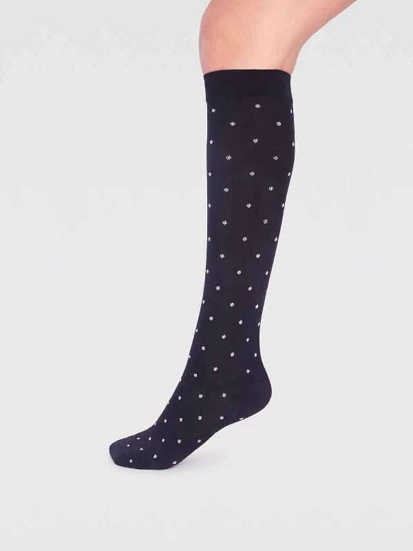 Recycled Nylon Essential Flight Socks - Black