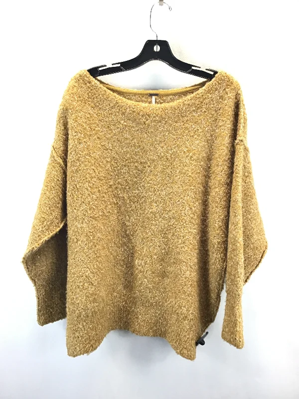 Sweater By Free People In Yellow, Size: Xs