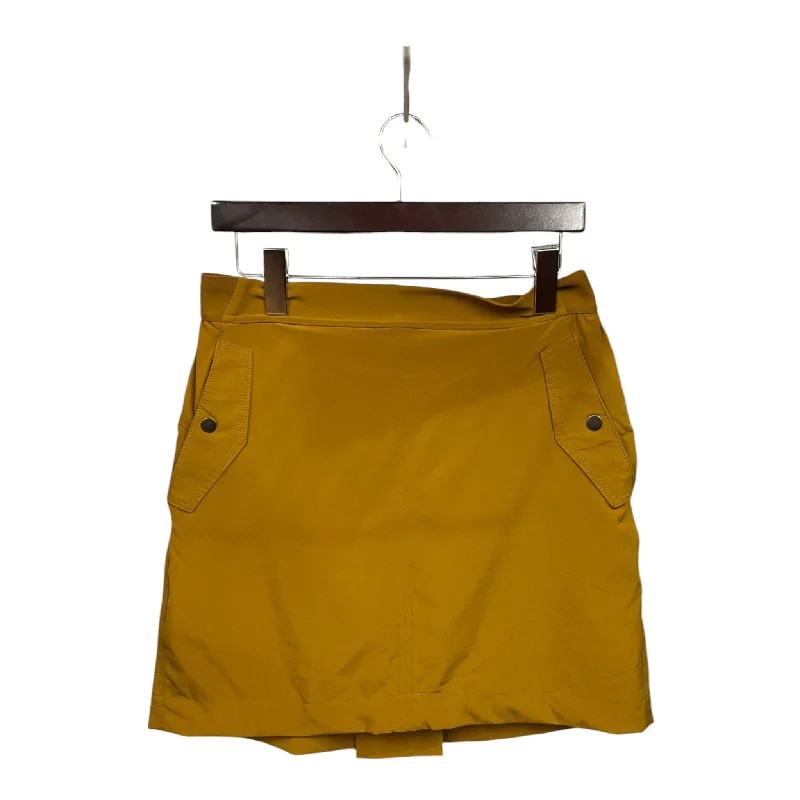 Athletic Skort By Athleta In Yellow, Size: M