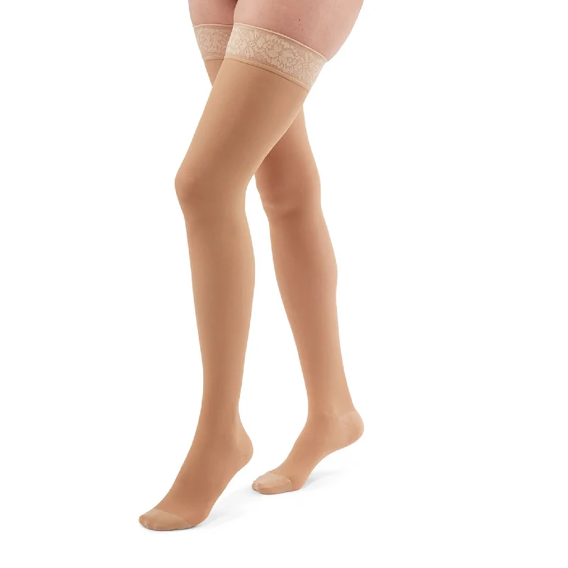 Reveal 20-30 mmHg Thigh with Lace Silicone Top Band