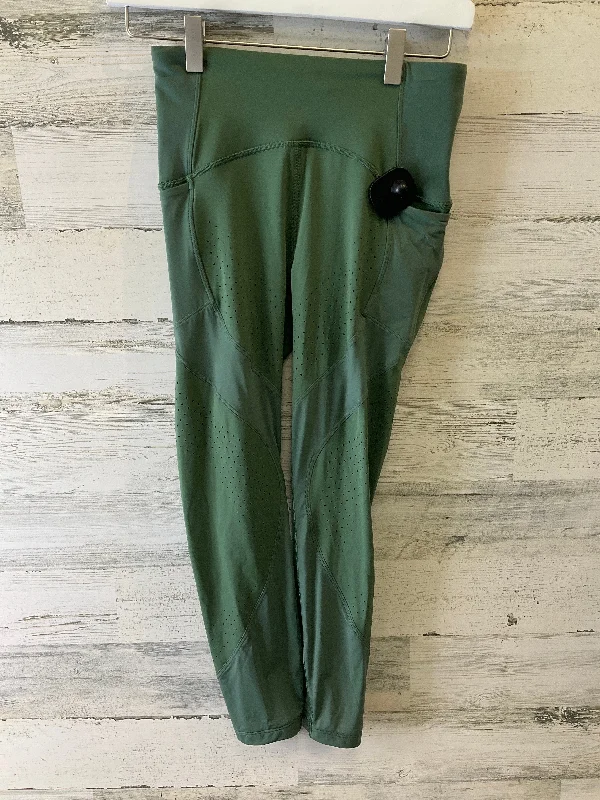 Athletic Leggings By Lululemon In Green, Size: 4