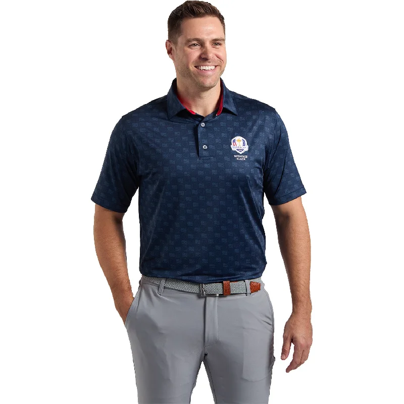 FootJoy 2025 Ryder Cup Tournament Print Polo in Navy