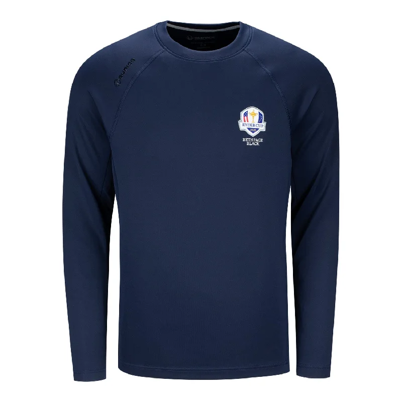 Sunice 2025 Ryder Cup Allendale 2.0 Water Repellant Crewneck Midnight