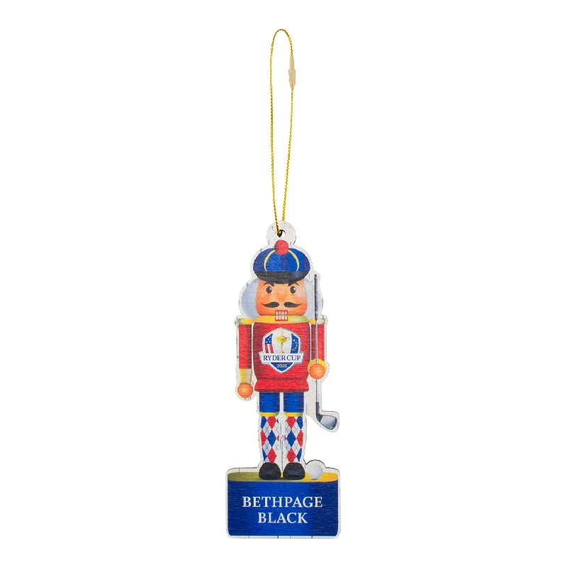 Signs by the Sea 2025 Ryder Cup Wooden Nutcracker Ornament