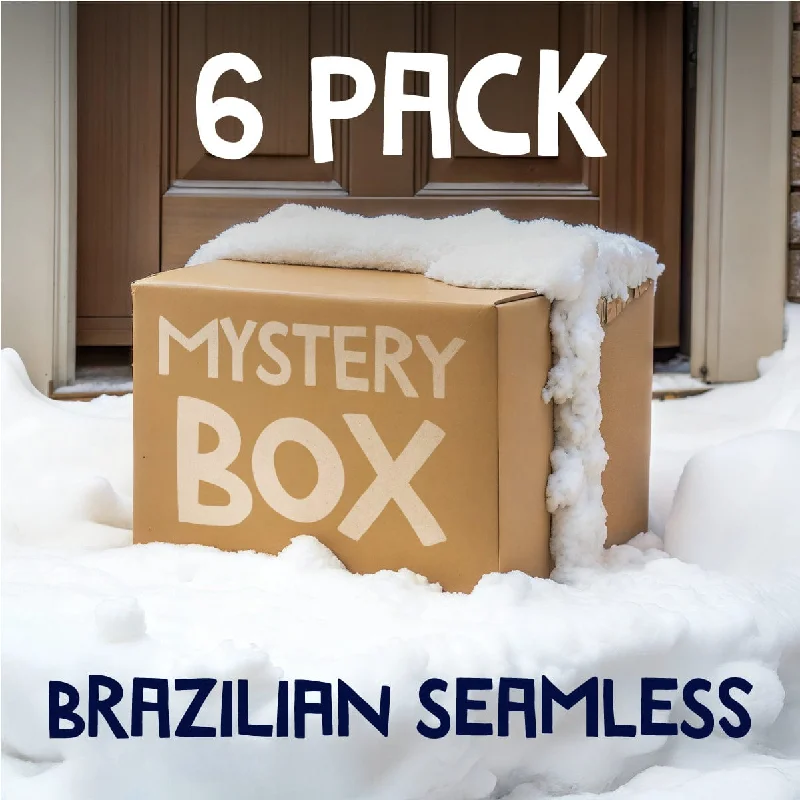 Mystery Seamless Brazilian Briefs Bundle - 6 Pack Bundle