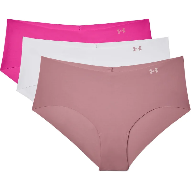 Under Armour Pure Stretch (3 Pack) Womens Hipster Brief - Pink