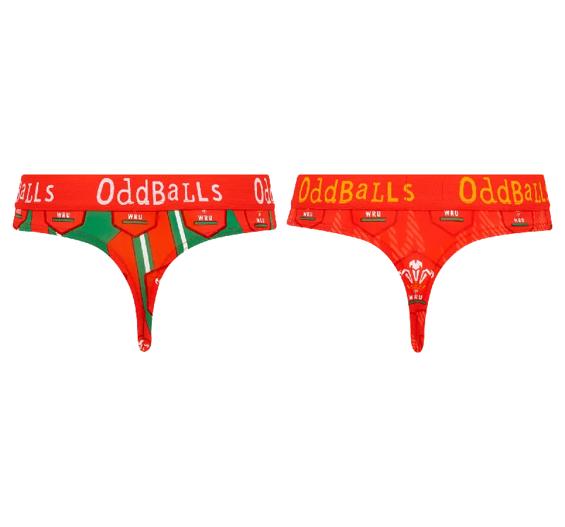 Welsh Rugby Union Bundle - Ladies Thong 2 Pack Bundle