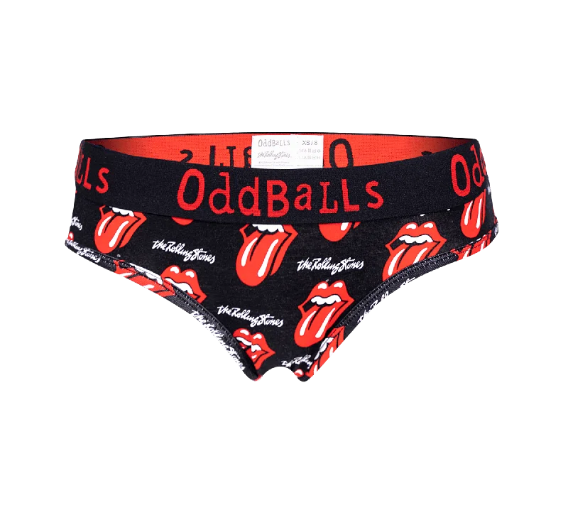 The Rolling Stones - Black - Ladies Briefs