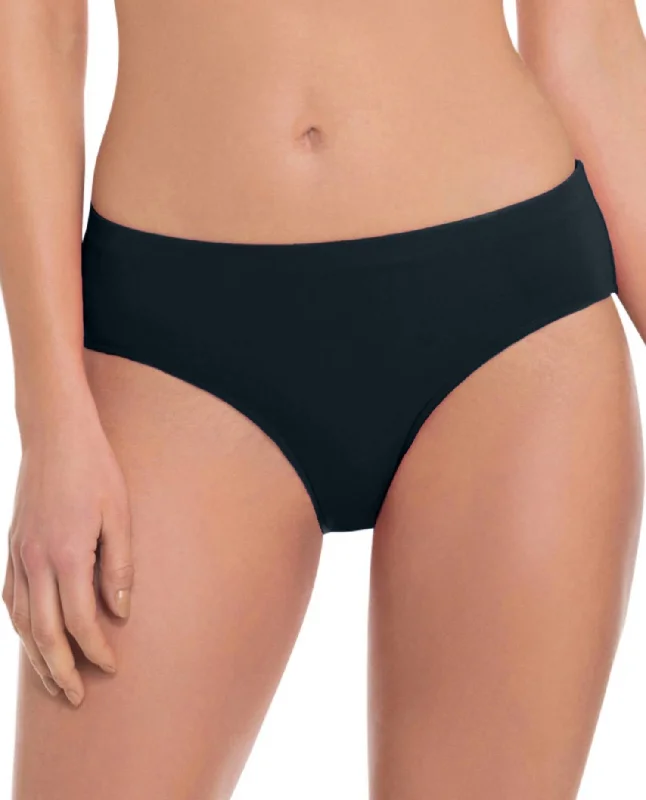 Full Brief Swim Bottom In Tutti Frutti Black