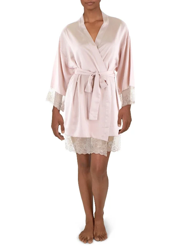 Rosa Womens Sexy Sleepwear Kimono Robe