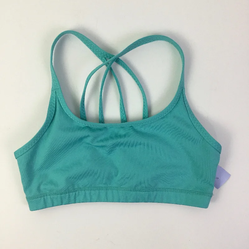 Athletic Bra By Patagonia In Teal, Size: M