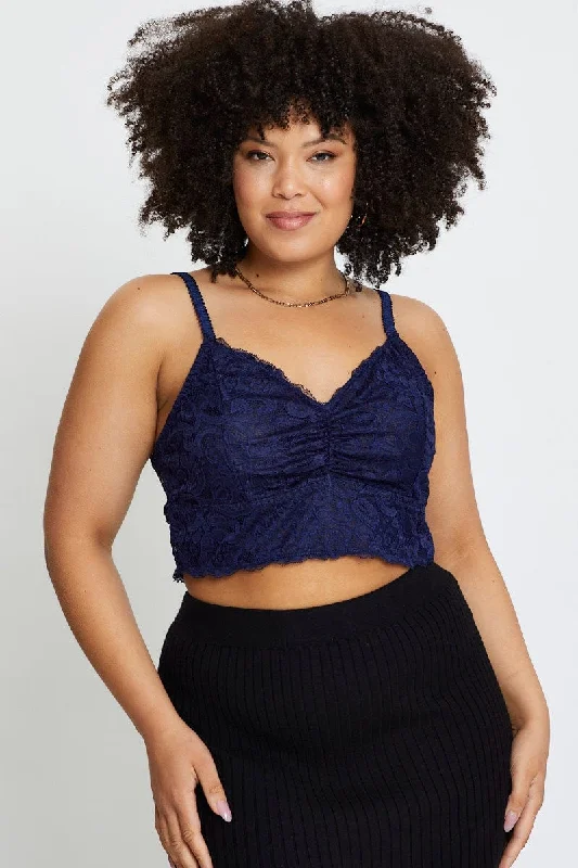 Blue Lace Bralette