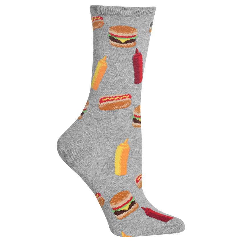 Women's Bbq Food Socks