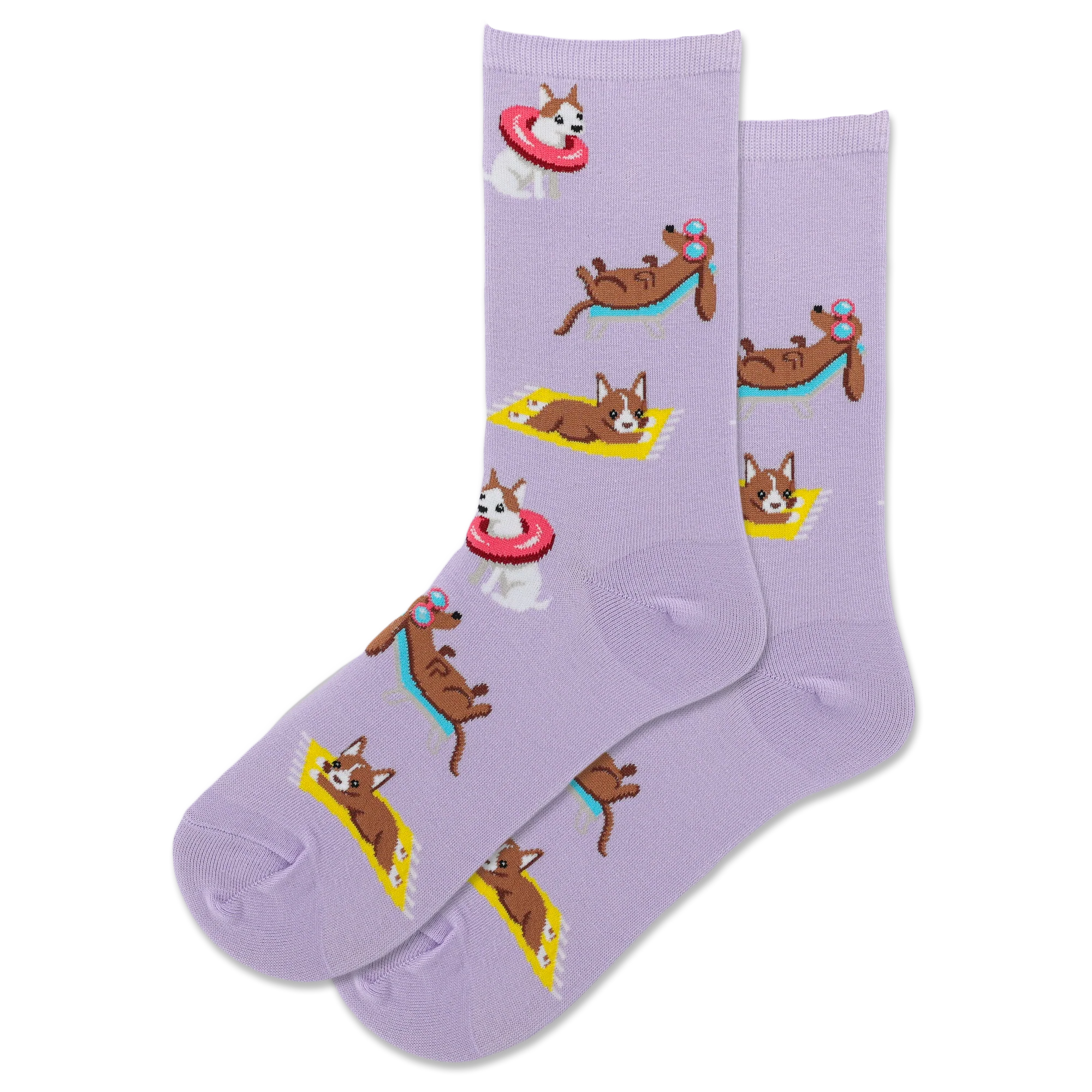 Women's Beach Dog Socks