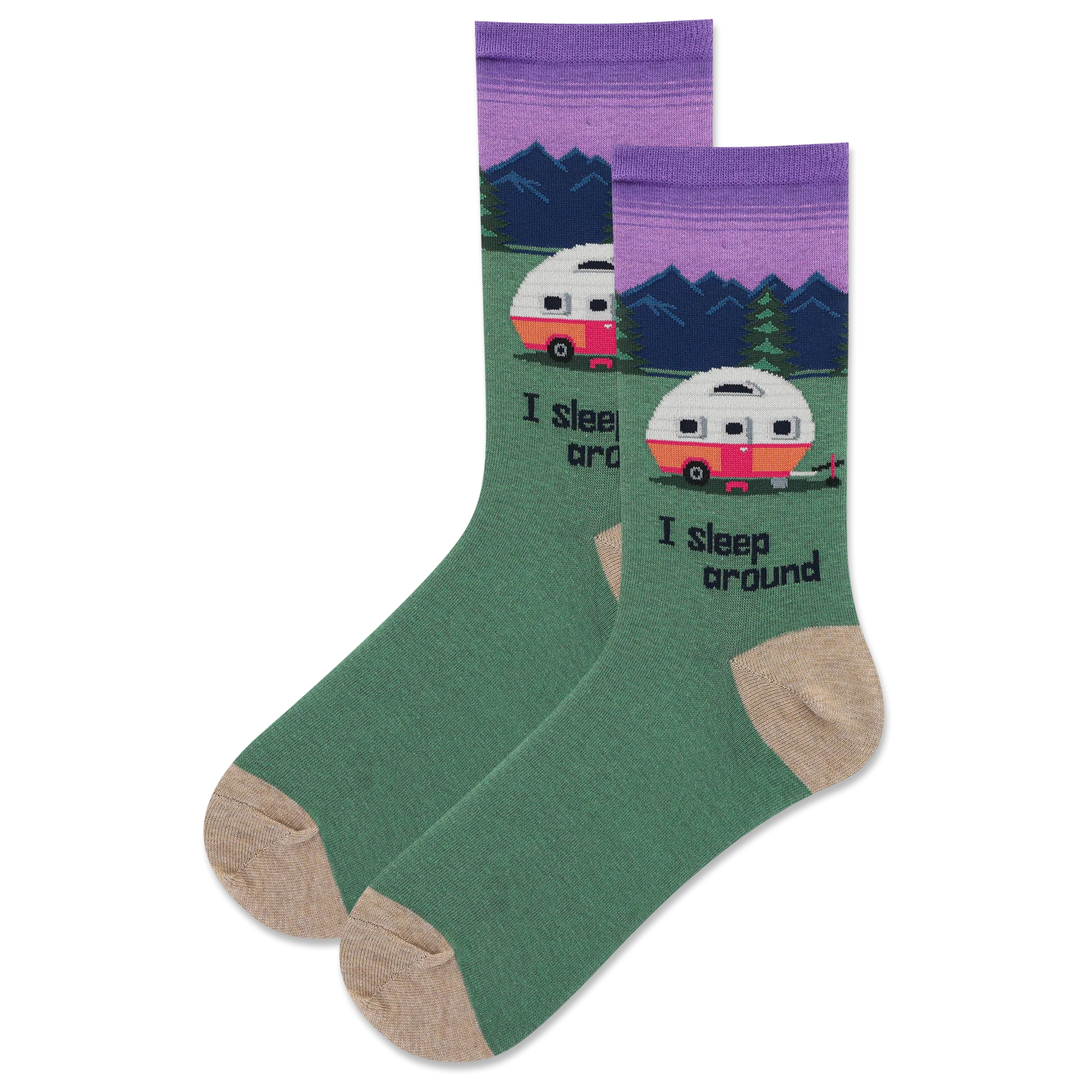 Women's I Sleep Around Socks