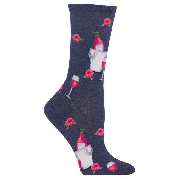 Women's Rose Wine Socks