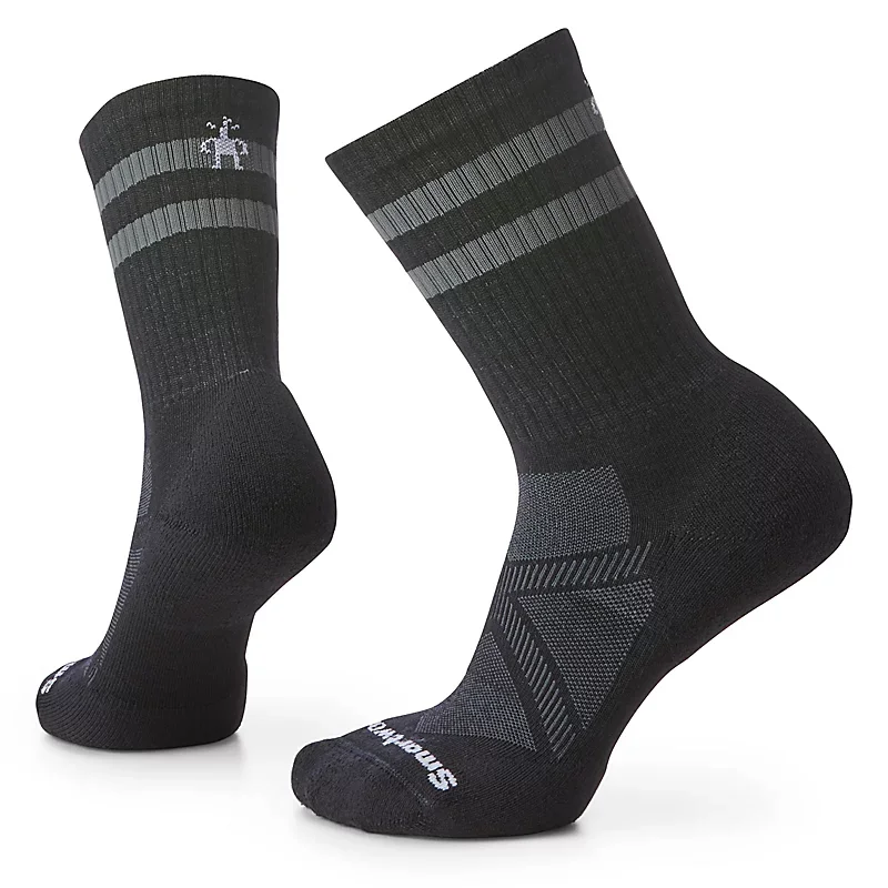 Athletic Stripe Targeted Cushion Crew Socks