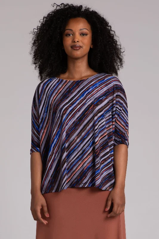 Nu Clip Top | Elemental Stripes