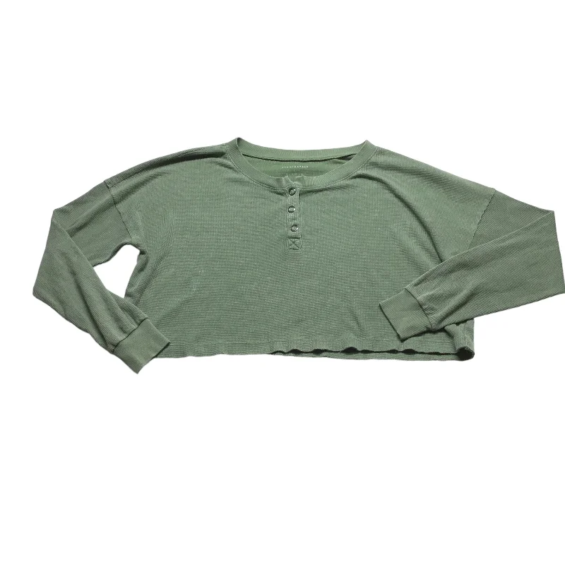 Green Top Long Sleeve Aeropostale, Size L