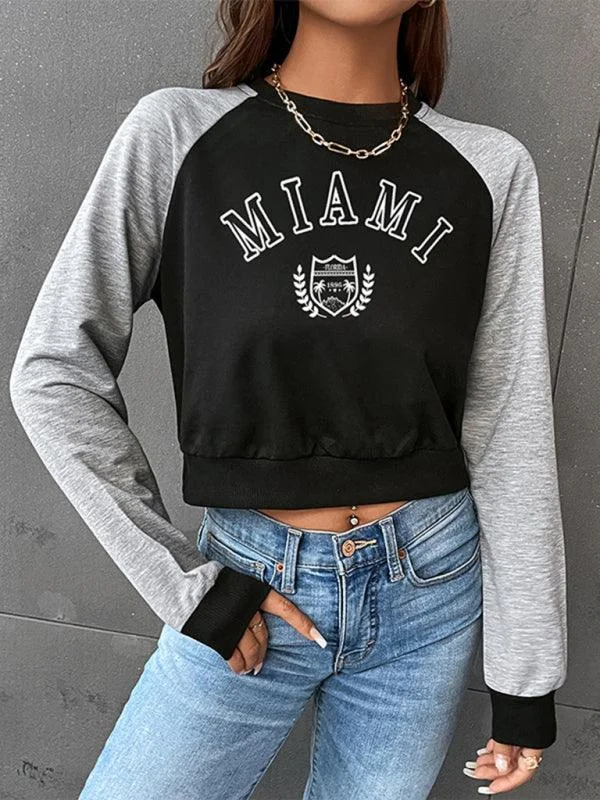 Miami Print Women Sweatshirt