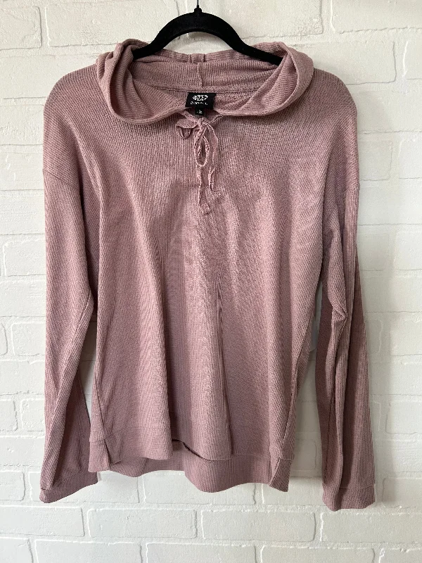 Pink Top Long Sleeve Bobeau, Size S