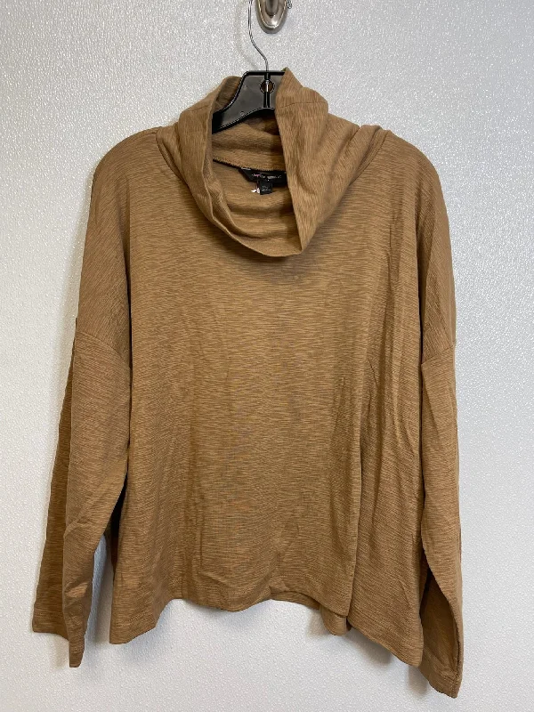 Tan Top Long Sleeve Banana Republic O, Size Xl